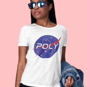 Polyamorous Nasa Shirt Polyamory Poly Pride Queer Gift