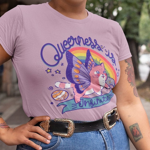 Queer Shirt, Queer TShirt, Queer Witch, Queer Pride, Unisex Fit