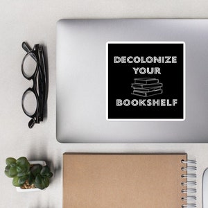 Decolonize Your Bookshelf Feminist Activist Sticker - Etsy