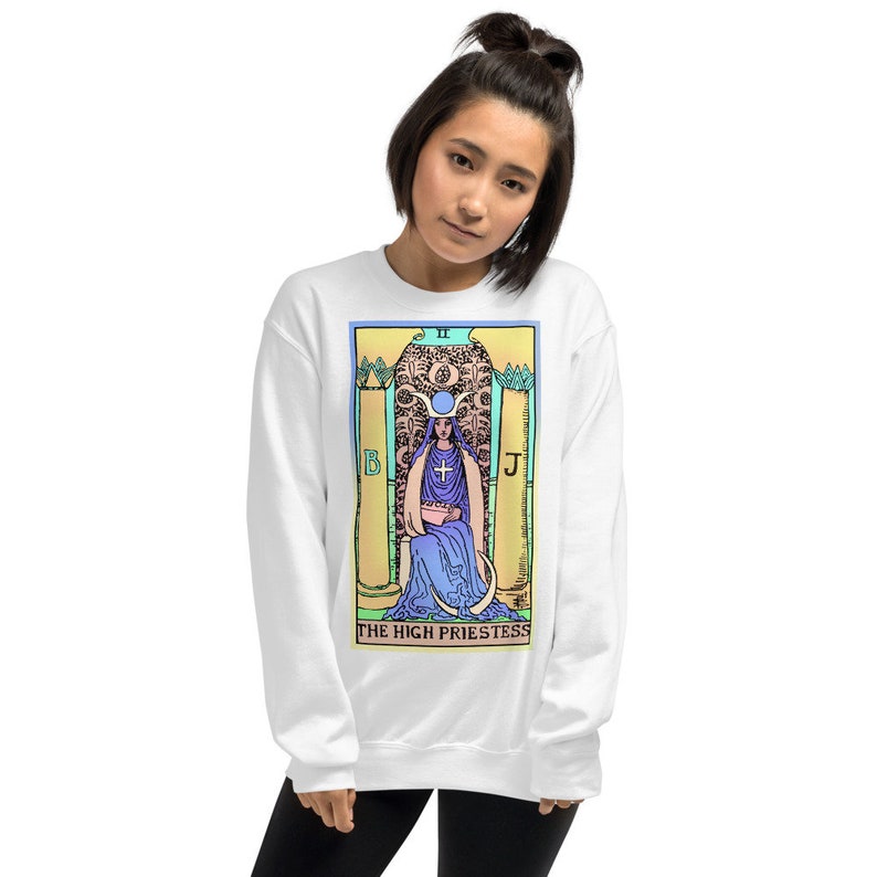 Haute Prêtresse Tarot Chemise Pull Witchy Vêtements image 7