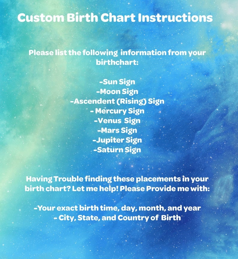 Birth Chart Custom Shirt Astrology Tee Witchy Gifts Natal Chart, Virgo Libra Zodiac White image 5