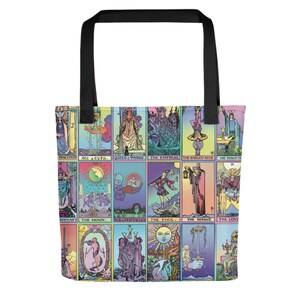 Sac de tarot, cadeaux de sorcière, décor de sorcière image 2