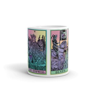 Tarot Mug, Witchy Mug, Occult Mug, Mindfulness Gift, Witch Mug image 4