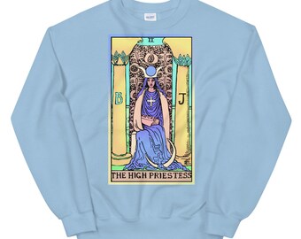 Hogepriesteres Tarot Shirt Trui Witchy Kleding