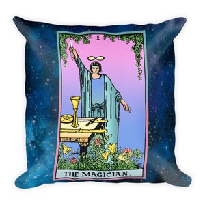 De Goochelaar, Mindfulness Gift, Rider Waite, Tarot Kussen.