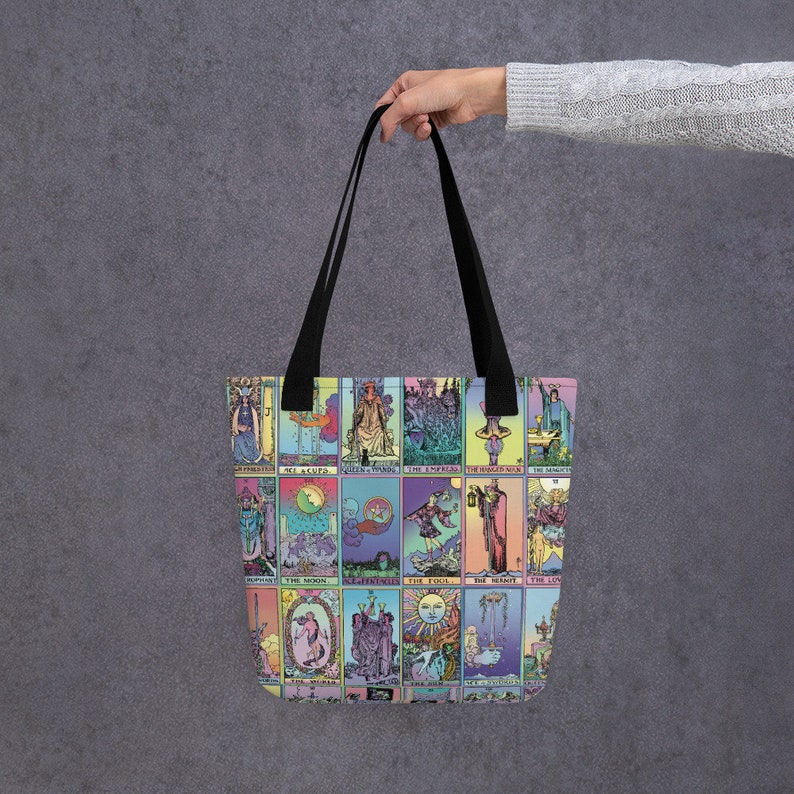 Sac de tarot, cadeaux de sorcière, décor de sorcière image 3