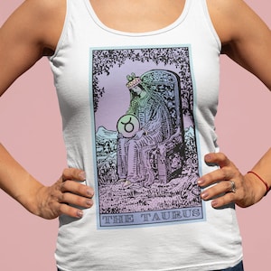 Taurus Pastel Tank Top Clothing Shirt Unisex Gift