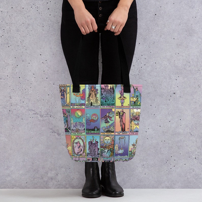 Sac de tarot, cadeaux de sorcière, décor de sorcière image 1
