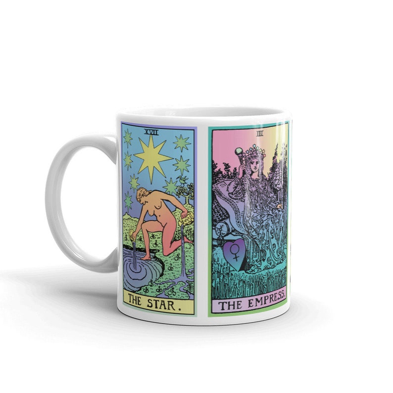 Tarot Mug, Witchy Mug, Occult Mug, Mindfulness Gift, Witch Mug image 6