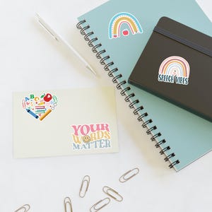 Speech Language Pathologist Sticker Sheets, SLP Stickers, Gift for Speech Language Pathologist Teacher, Teacher Gift, *FREE SHIPPING*