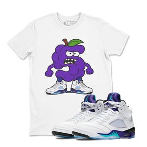 Grape 5 Shirts To Match Jordans 5 Grape 2025, Jordan 5 Grape Sneaker Match Shirts, Grape 5 Tshirts, Jordan 5 Grape
