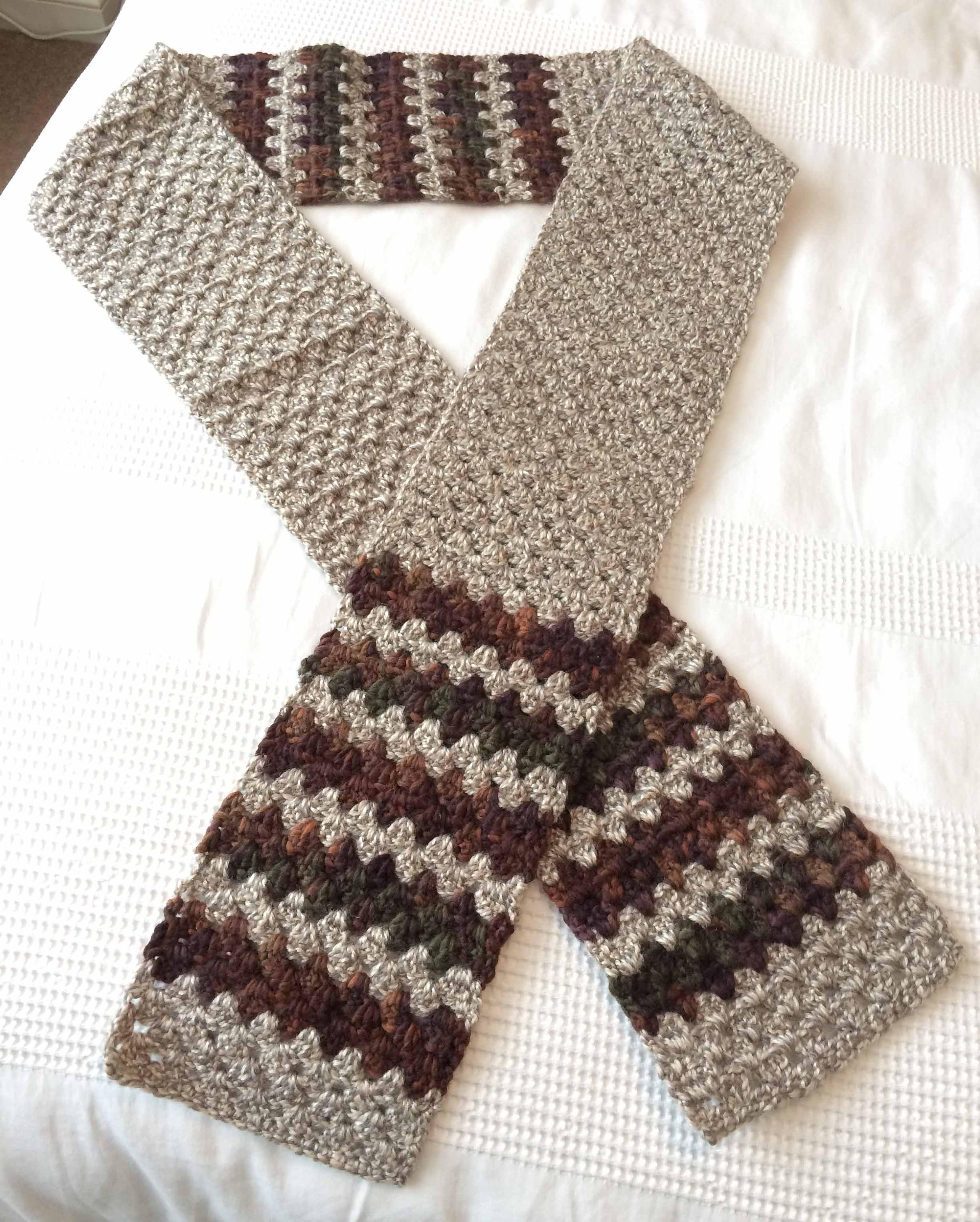 Retro Style Guy's Scarf | Etsy