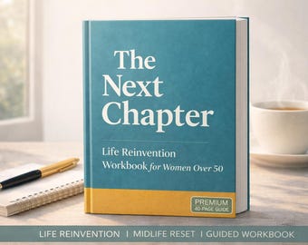 Midlife Reset Workbook – Life Reinvention Guide for Women 50+ PDF