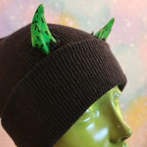MADE TO ORDER Confetti Horn Beanie Pick Your Colors