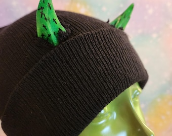 MADE TO ORDER Confetti Horn Beanie Pick Your Colors