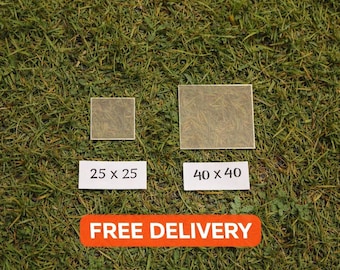 Placa de mica para bakhoor, oud, resina y sándalo / Placa para quemar incienso / Lámina de mica resistente al calor para uso ritual / PLATO CUADRADO