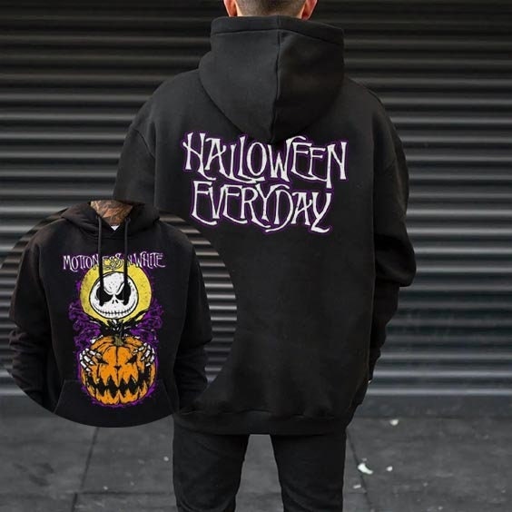 Discover 2022 The Trinity of Terror Tour, Motionless In White Halloween Everyday Hoodie