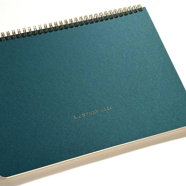 2026 Monthly Planner with Notes image 3