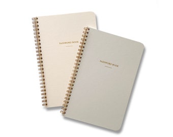 Password Book, Internet Address Notebook, Password Logbook