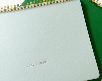 2027-2028 Monthly Planner with Notes