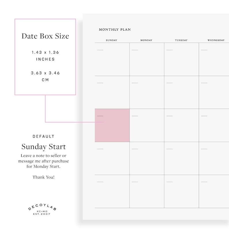 Monthly Planner, 15 Months, Undated Sheets, Calendar Task and To-Do List Planner, 8.5x11 size, Gold Spiral Bound image 4
