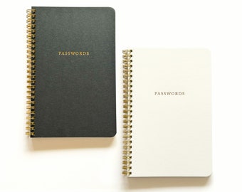 Password Book, Internet Address Notebook, Password Logbook