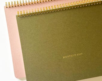 2027 Monthly Planner with Notes
