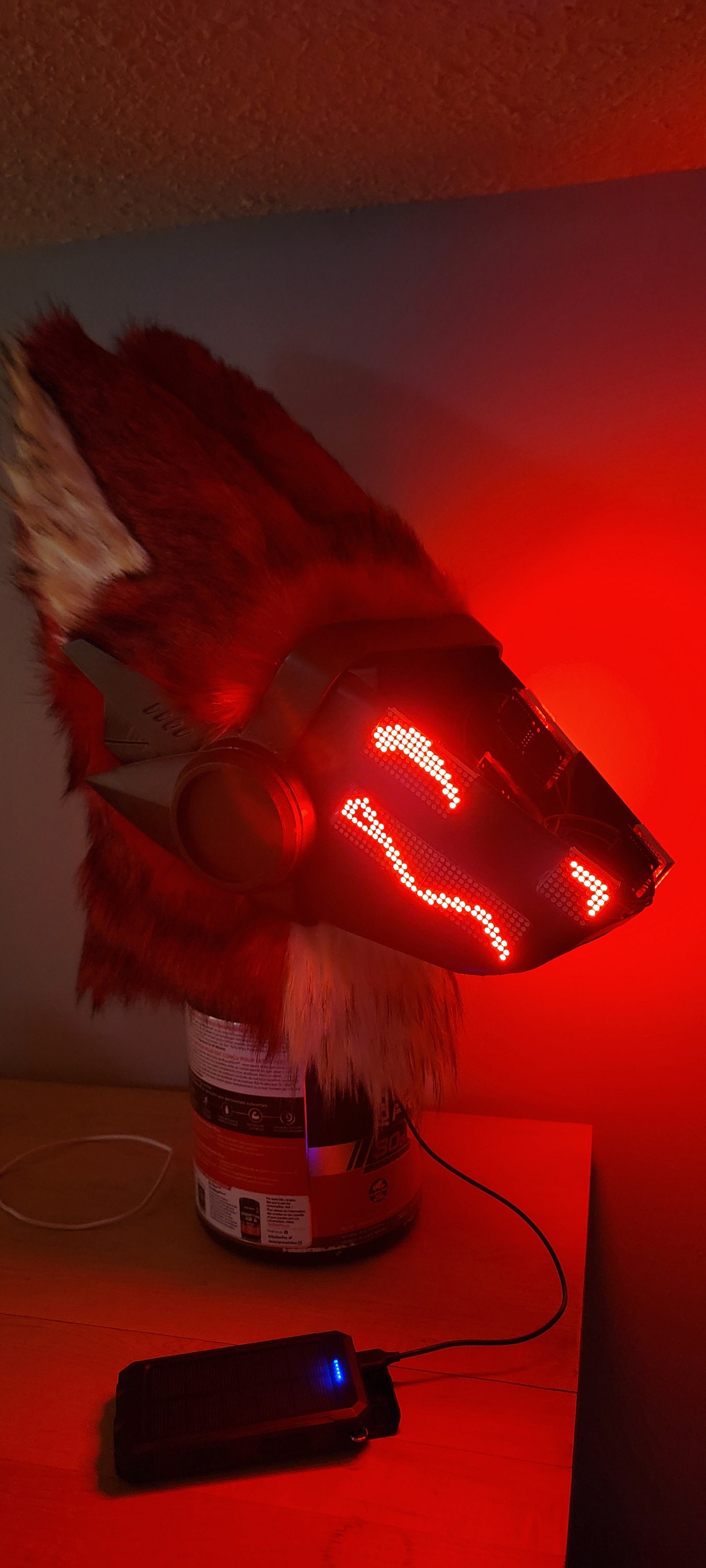 Protogen Face Full Led Max Matrix (LIGHTS ONLY) - Etsy