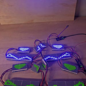Protogen Face Full Led Max Matrix (LIGHTS ONLY) - Etsy
