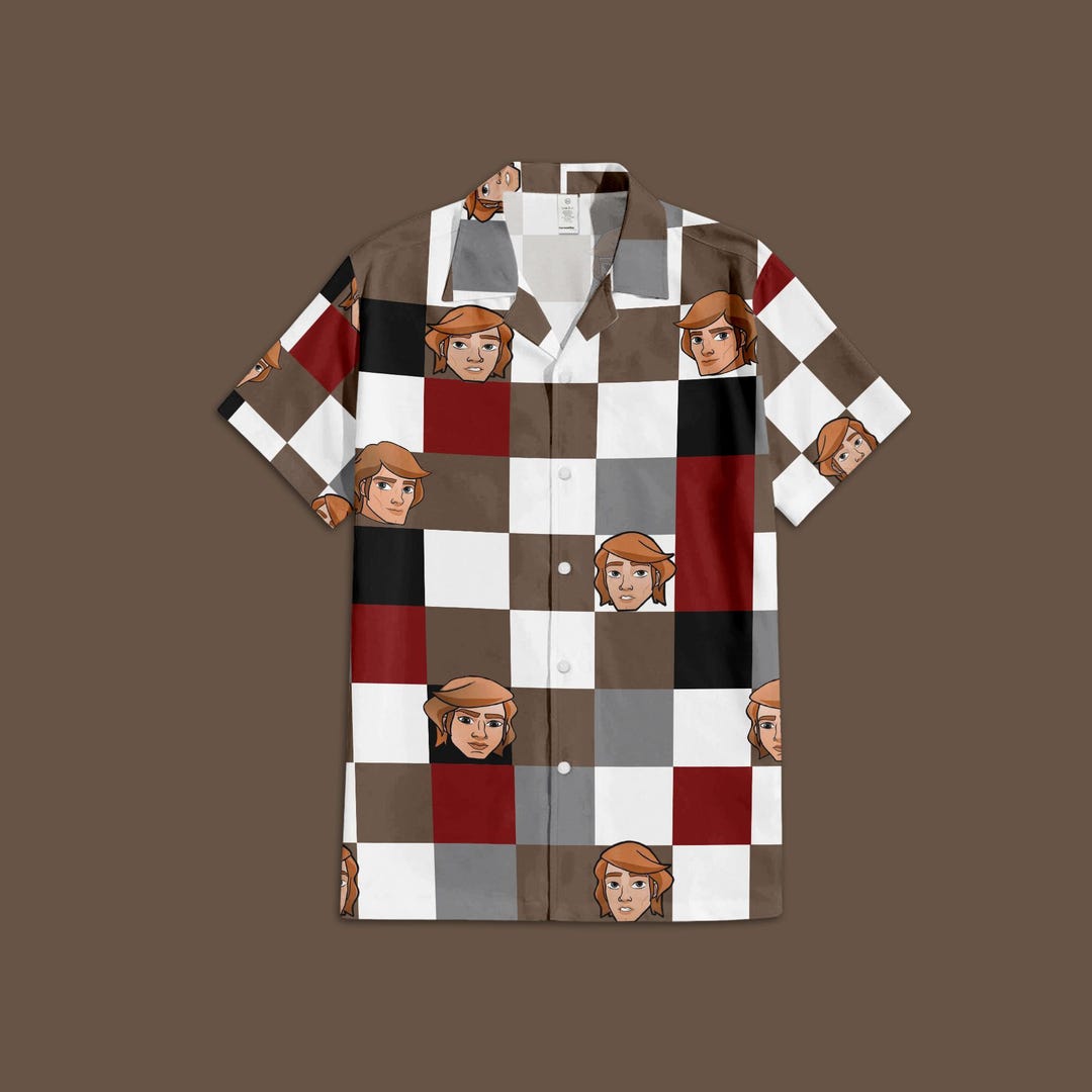 Anakin Button Star Wars Anakin Skywalker Button up Shirt, Star Wars Hawaii Shirt ...