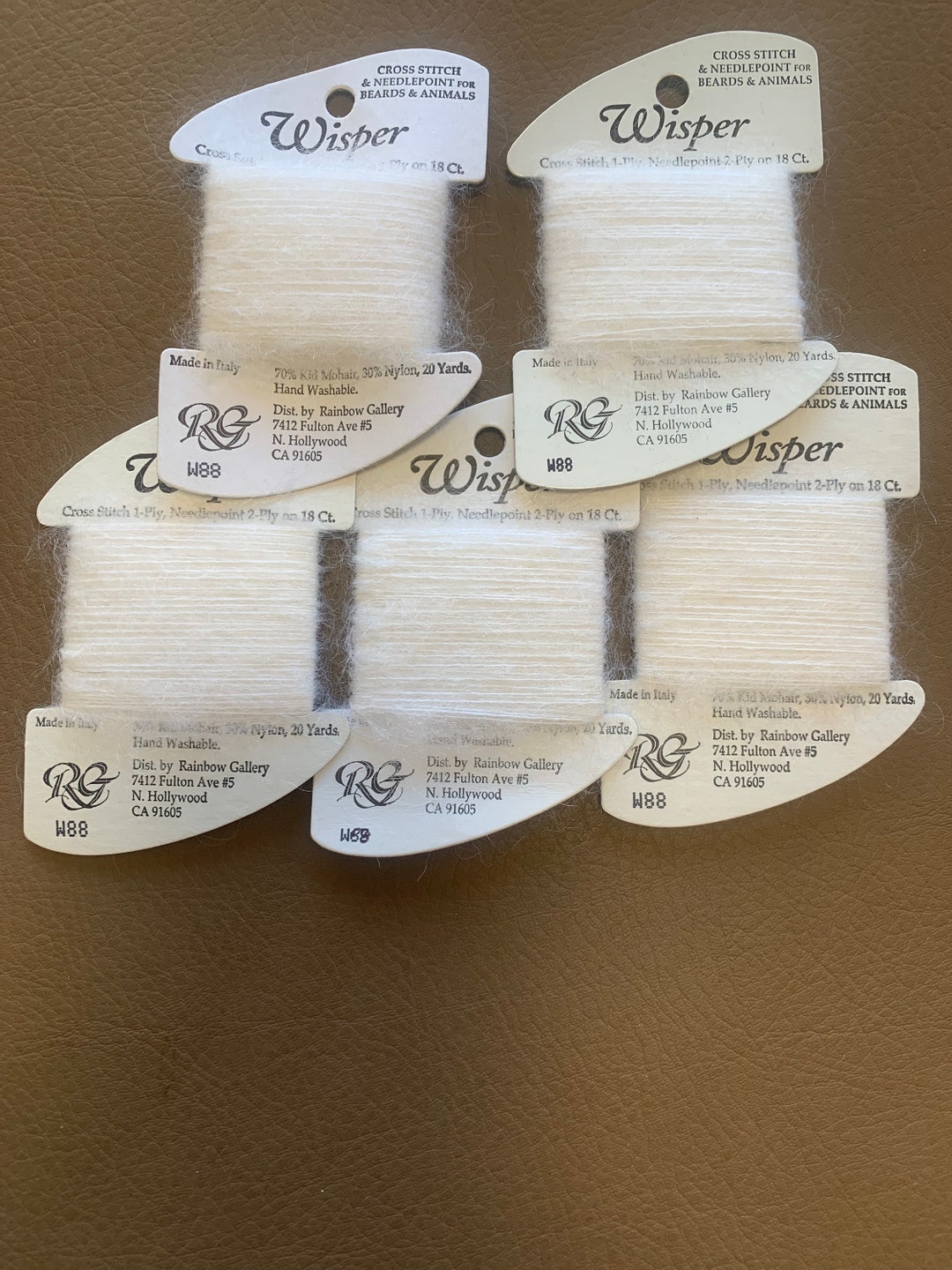 Rainbow Gallery Whisper Threads 88 Cross Stitch Specialty Etsy