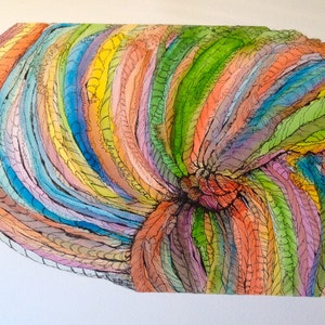 Watercolor Yarn Skein Limited Edition image 2