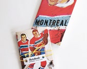 Montréal Hockey cahiers ensemble de 2.  Avril Loreti imprimés exclusifs. Amusant, brillant, 