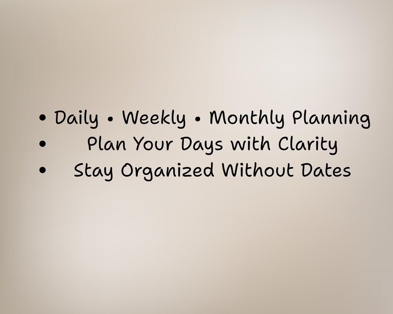 Minty Floral Digital Planner PDF Undated A4 Organizer | Daily, Weekly & Monthly Layouts image 2