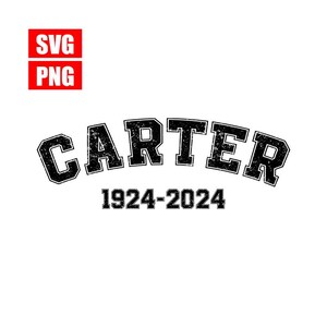 39 Jimmy Carter SVG png maglietta Jimmy Carter RIP Jimmy Carter Camicia Jimmy Carter Rip maglietta Jimmy Carter memorial RIP Camicia Carter memorial png
