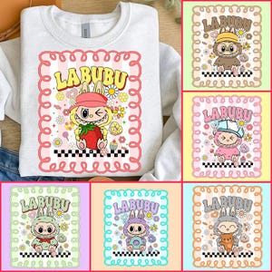 Pink Cartoon Character PNG Bundle: Coquette Bow Doll Designs (Digital Download, 6 Files)
