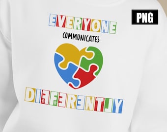 Autism Awareness Png: Children's Book Design (Digital Download)