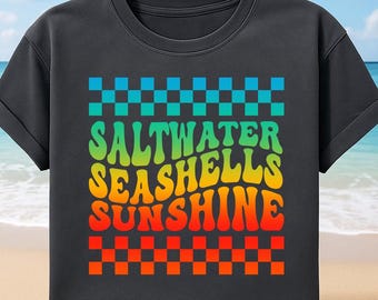 Seashells Sunshine PNG: Summer Beach Design (Digital Download