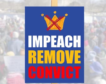 No a los reyes, letrero anti-Trump, letreros de protesta, cartel de protesta, derechos humanos