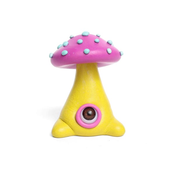 Purple/Yellow Mushroom Buddy