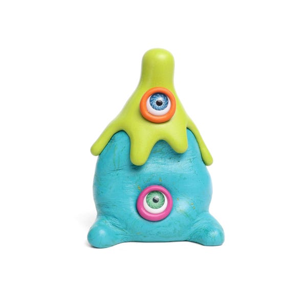 Blue Buddy with Green Slime