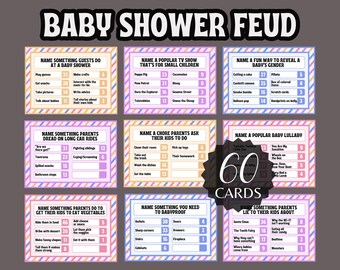 Actividad familiar de trivia sobre peleas de baby shower, juegos para revelar el género, cuestionario imprimible para fiestas de gemelos para niños pequeños, rompehielos grupal para adultos para baby shower