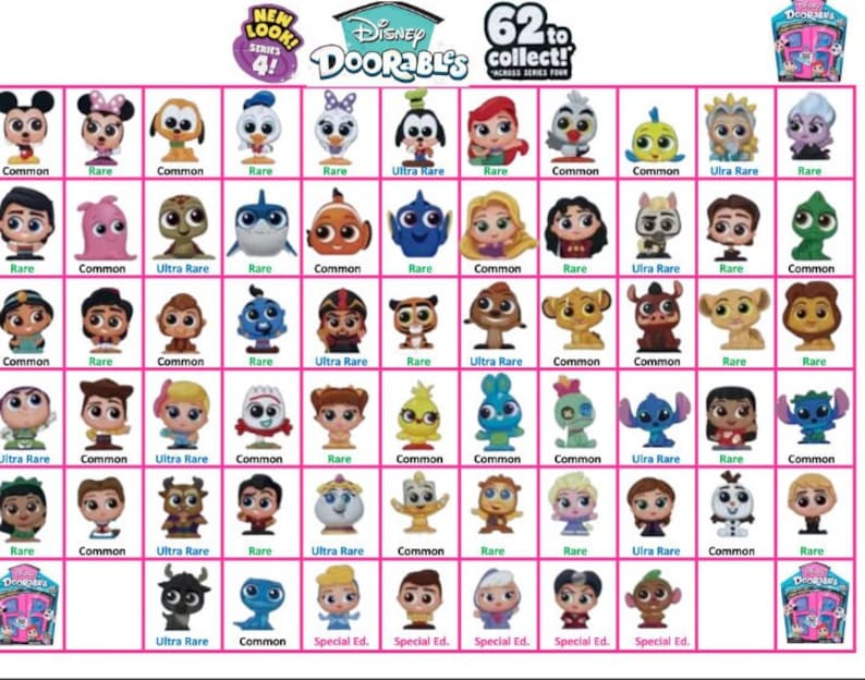 Series 4 Disney Doorables List 78