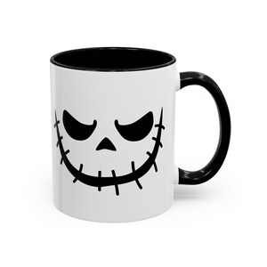 Spooky Jack Skellington Halloween-mok - fancadeau Nightmare Before Christmas | cadeaus onder de 10| cadeaus onder de 10 afbeelding 3