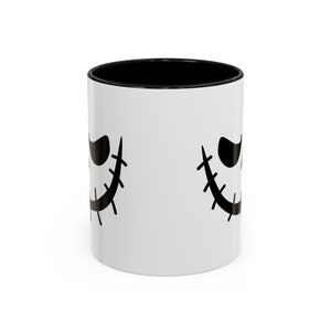 Spooky Jack Skellington Halloween-mok - fancadeau Nightmare Before Christmas | cadeaus onder de 10| cadeaus onder de 10 afbeelding 2