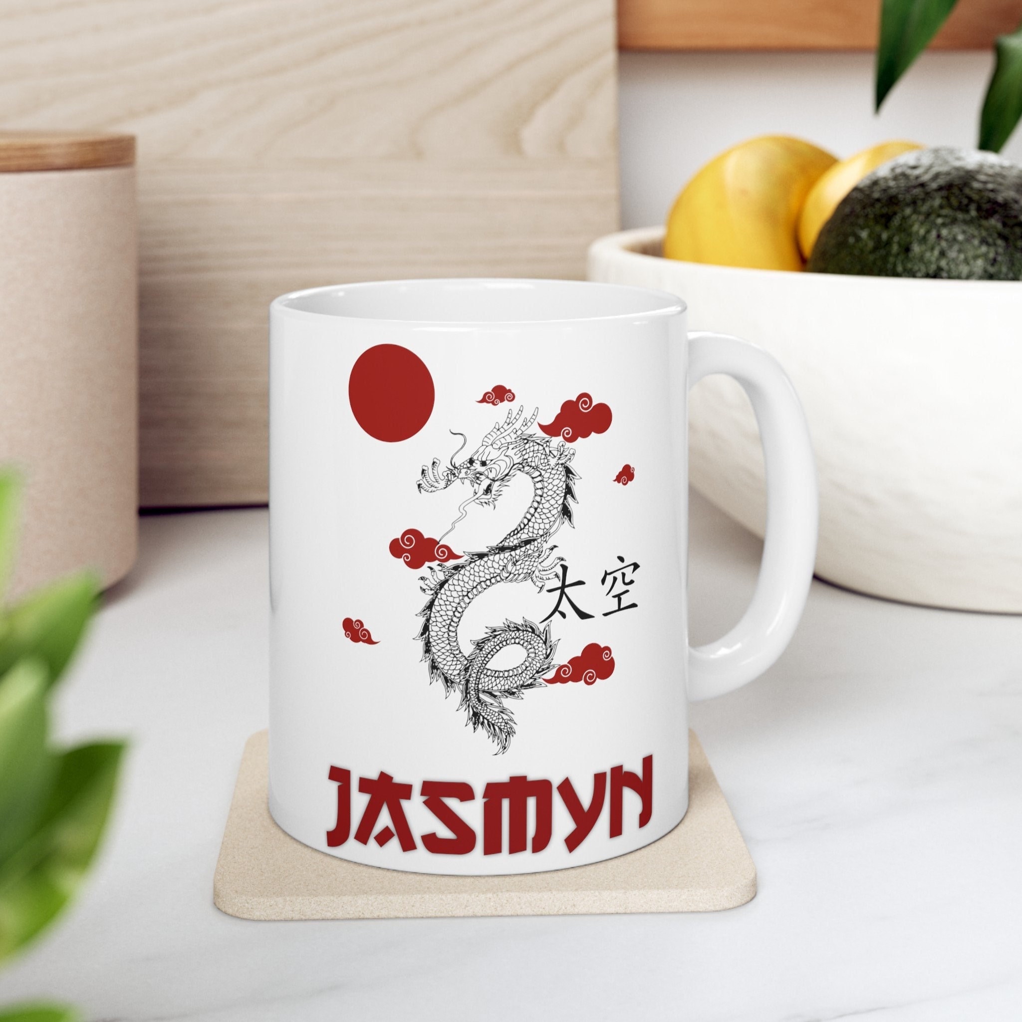 Tazza del drago / Anno del drago - Regalo dello zodiaco cinese / Regali sotto i 10 anni/regali sotto i 10 anni