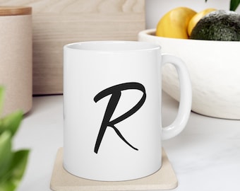 Monogram Coffee Mug| customizable mug| gift mug| gift for teachers| gift for dad| gift for girlfriend | gift for husband| housewarming gift|
