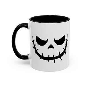 Spooky Jack Skellington Halloween-mok - fancadeau Nightmare Before Christmas | cadeaus onder de 10| cadeaus onder de 10 afbeelding 4