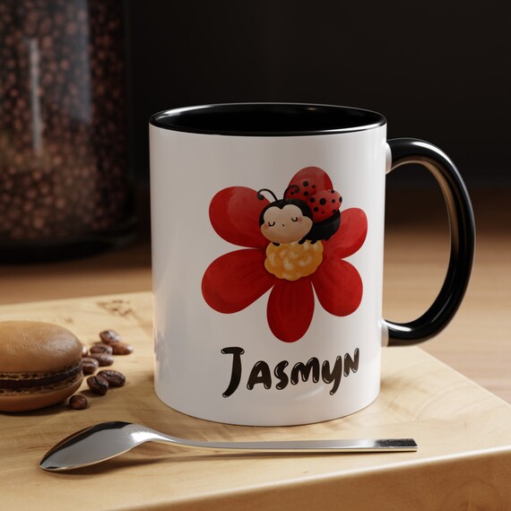 Custom Ladybug Mug - Custom Cute Coffee Cup | Personalized Gift for Nature  Lovers | Gifts Under 10| Gifts Under 10 - Etsy