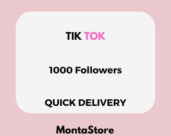 Tik-Tok 1K Campaign | Quick Delivery | Influencer Template